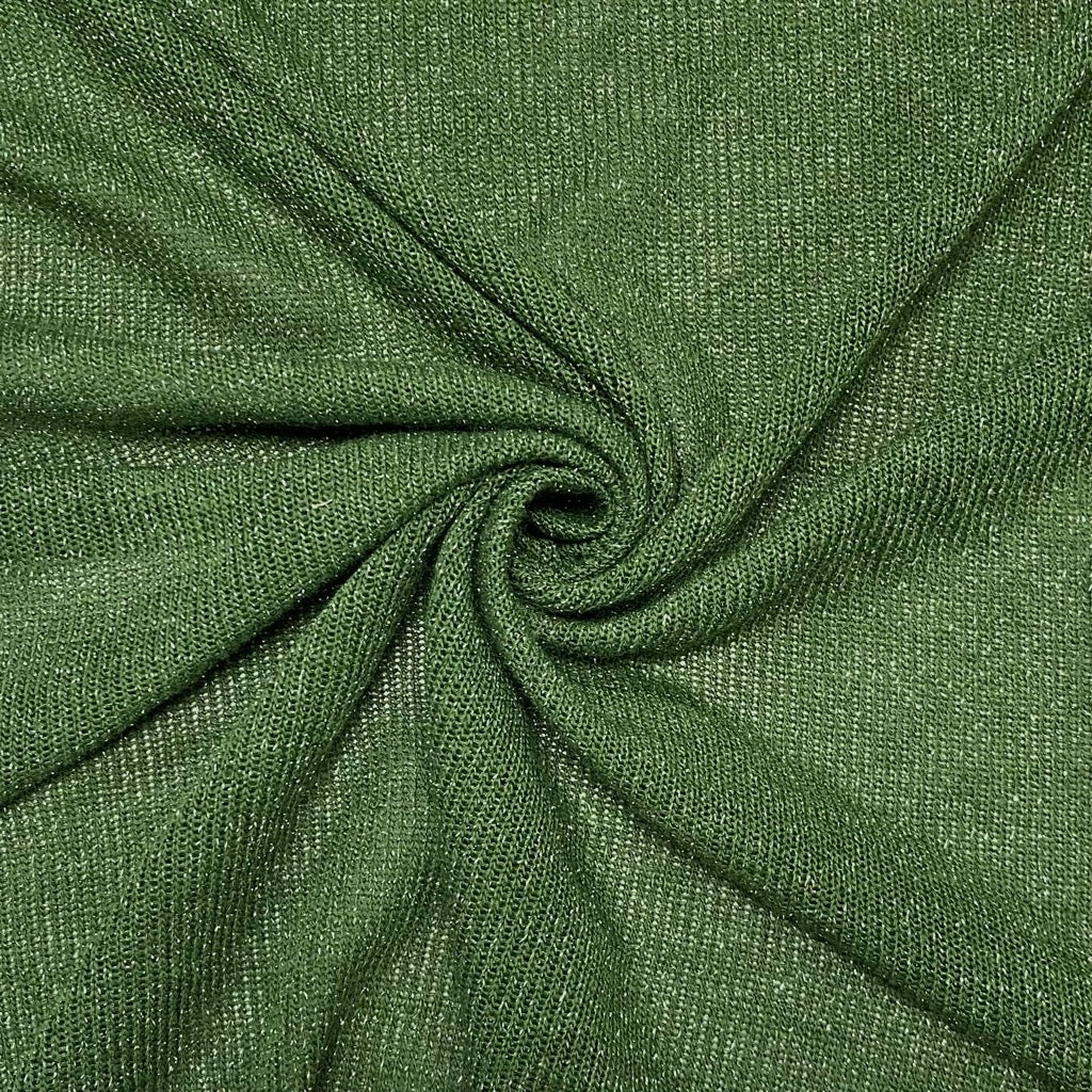 Plain Lurex Jersey Fabric