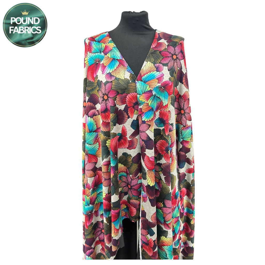 Blooming Grove Digital Modal-Touch Jersey Fabric