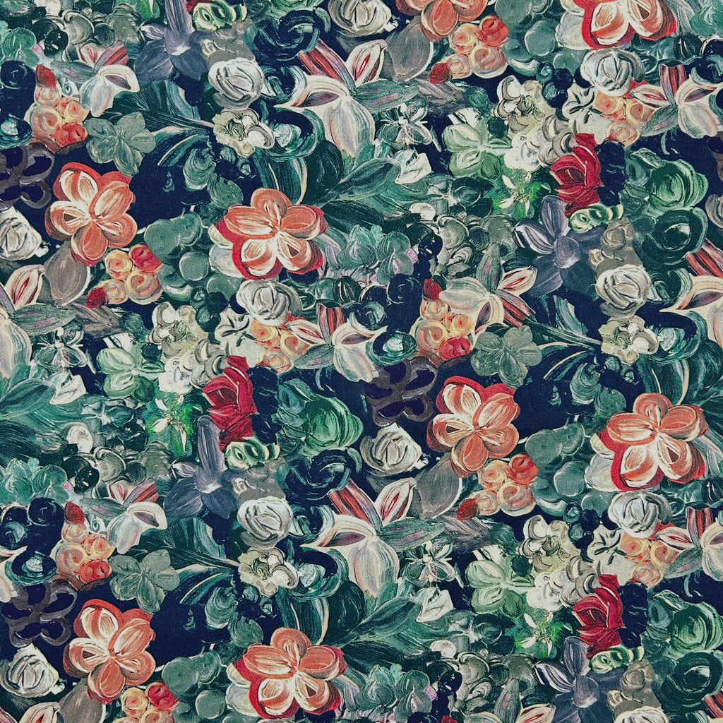 Wild Forest Viscose Fabric