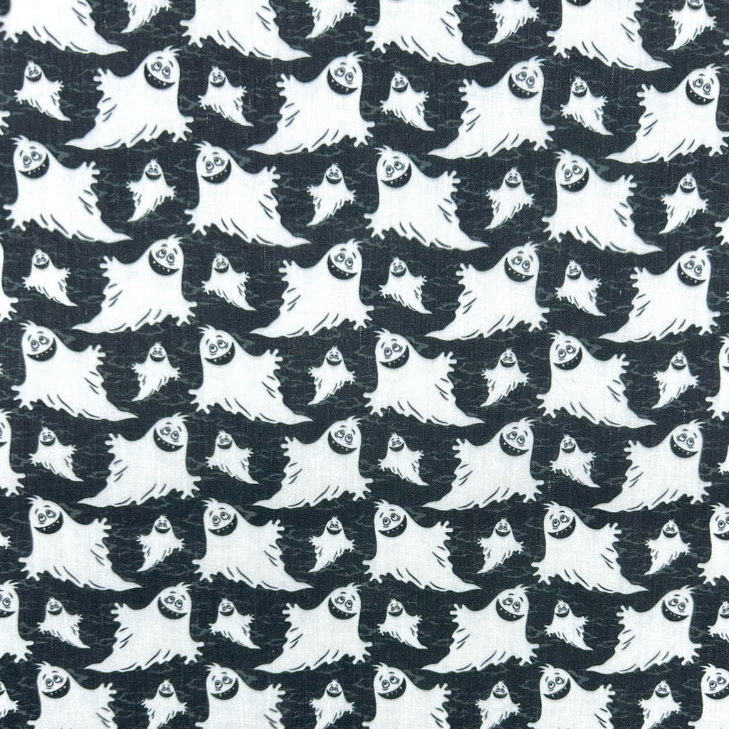 Haunted Smiles Polycotton Fabric