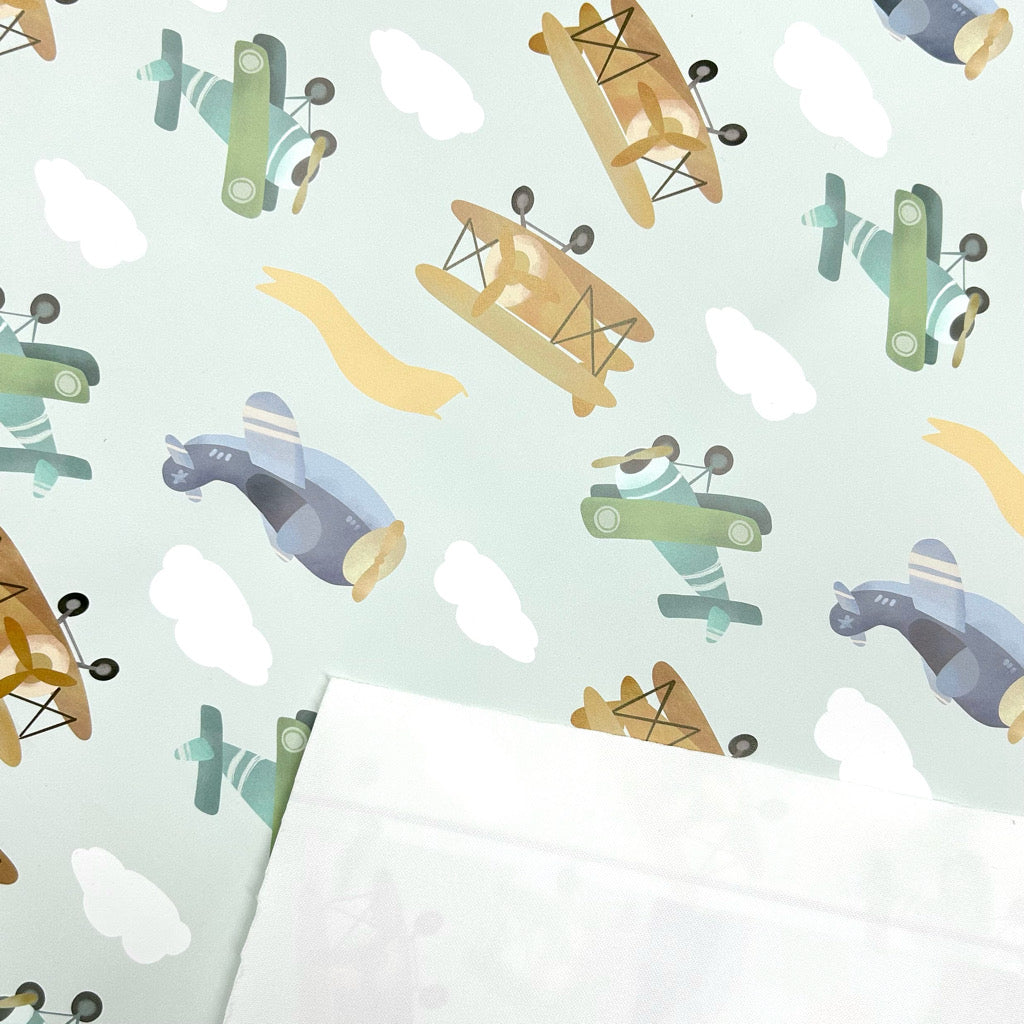 Little Aviators Raincoat Fabric