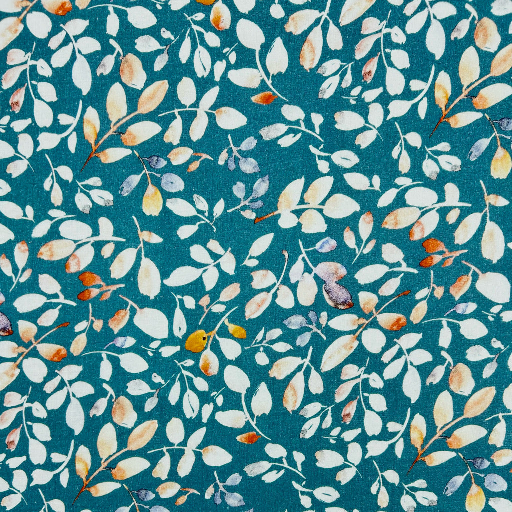 Leafy Oasis Double Gauze Fabric