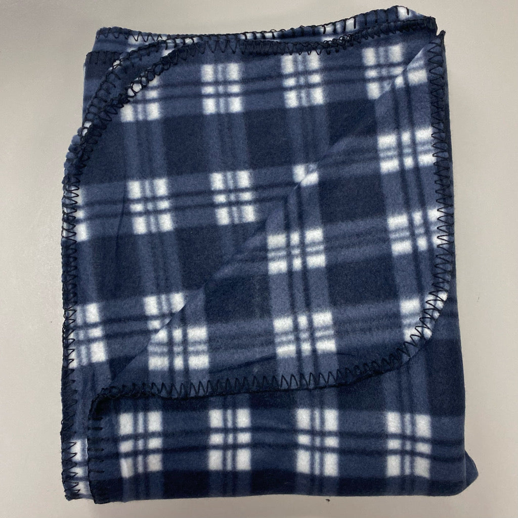 Checkered Fleece Blanket