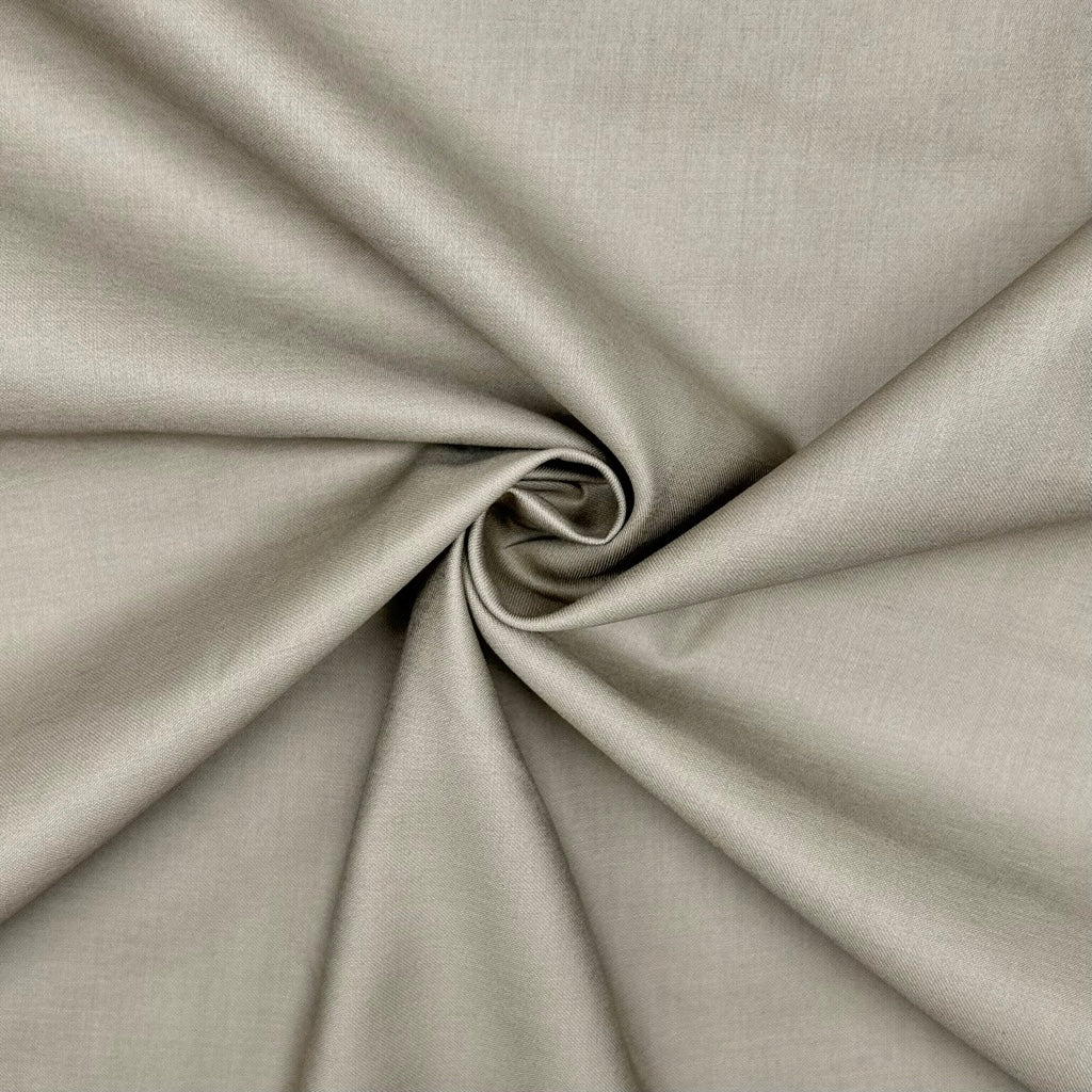 Plain 100% Cotton Satin Fabric