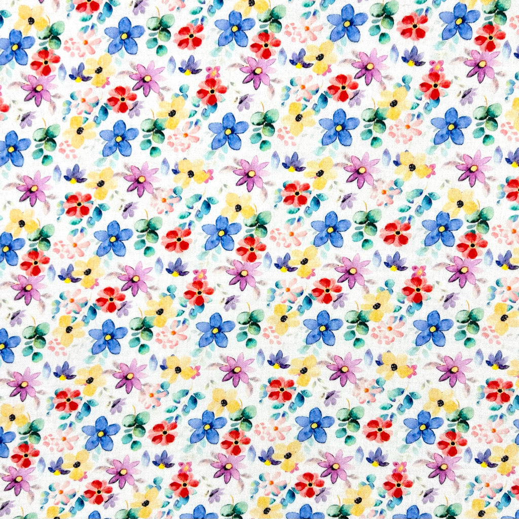 Floral Joy Double Gauze Fabric