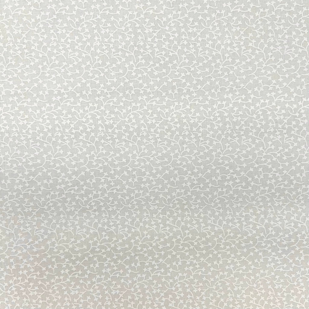 Frosted Vines Cotton Lacquer Fabric