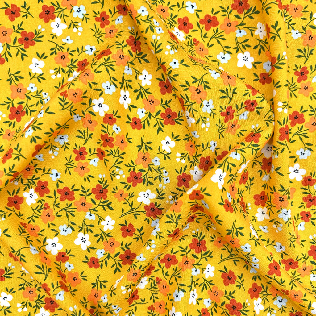Blossom Belle Viscose Fabric