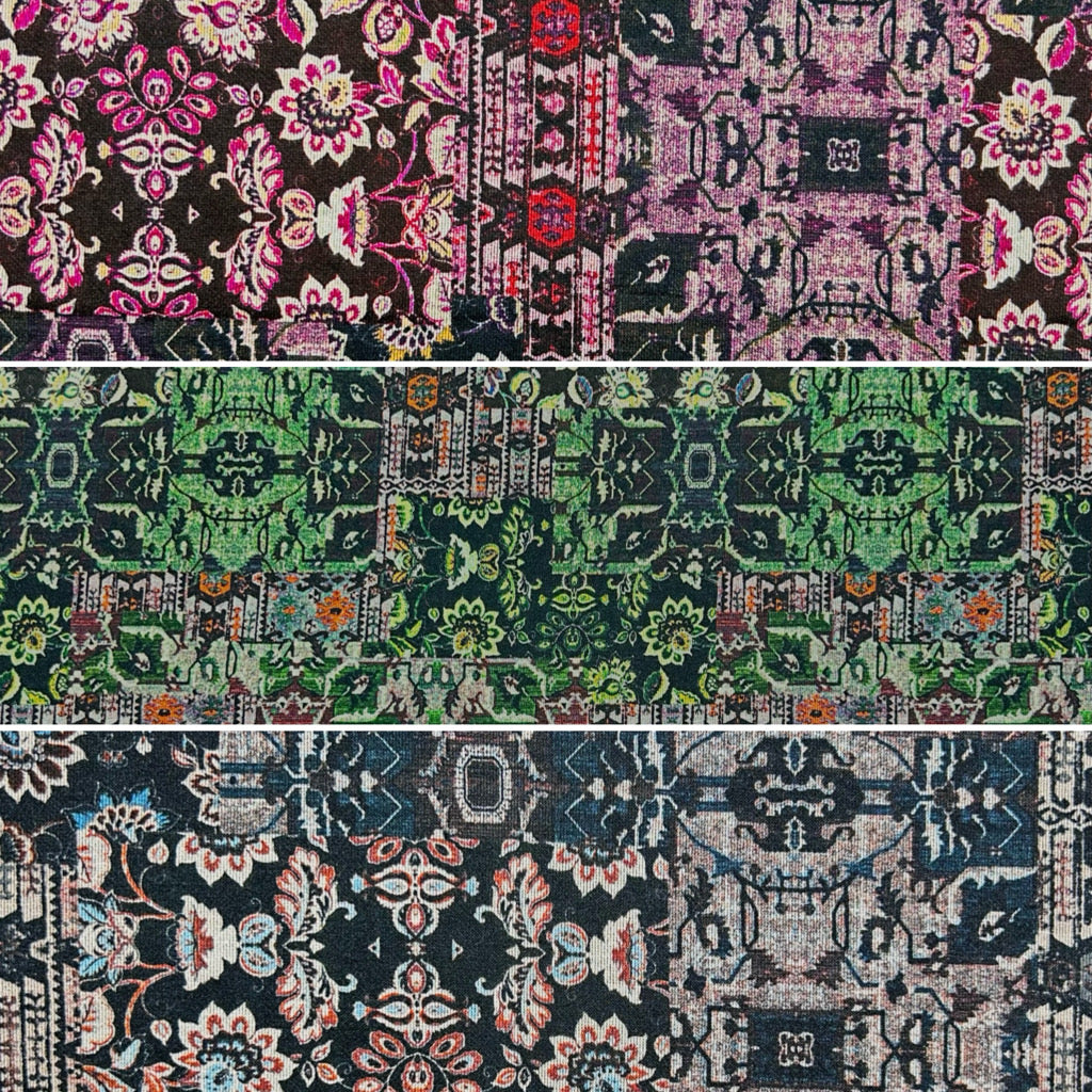 Folk Fusion Digital Modal-Touch Jersey Fabric