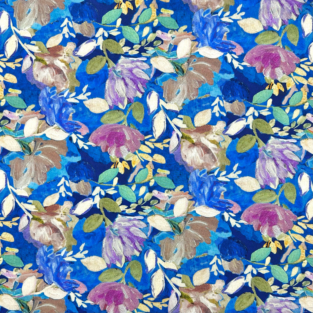 Evening Meadow Viscose Fabric