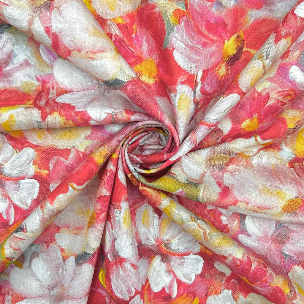 Soft Petals Cotton Lawn Fabric