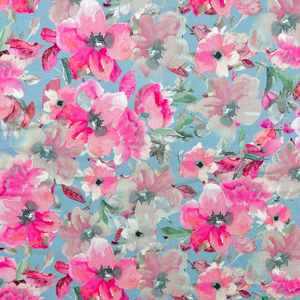 Garden Glow Cotton Lawn Fabric