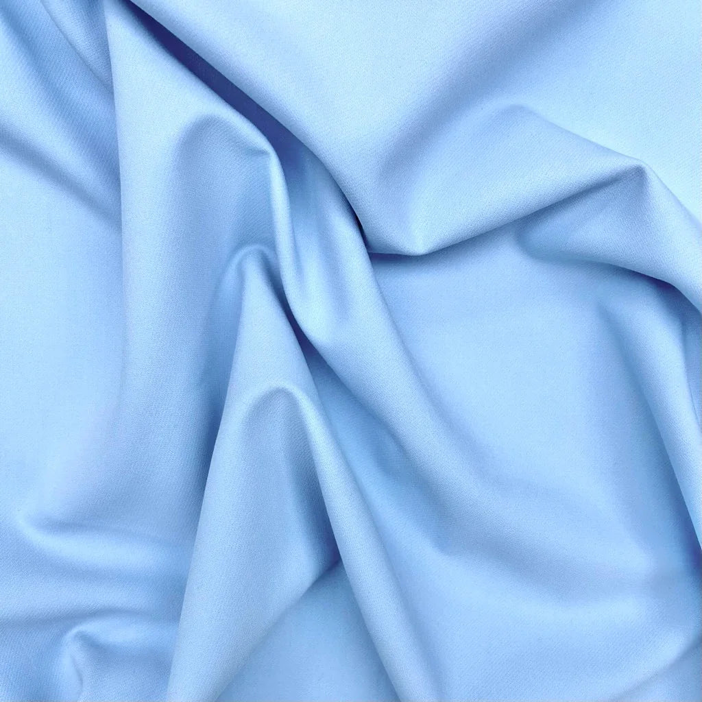Buy Plain Blue Heavy Suiting Fabric for Sewing, Dressmaking & Crafts - Pound Fabrics