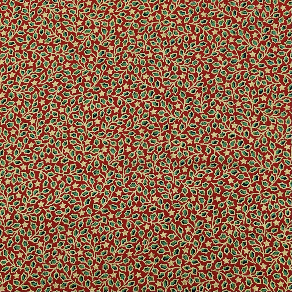 Winter Flourish Christmas Cotton Fabric