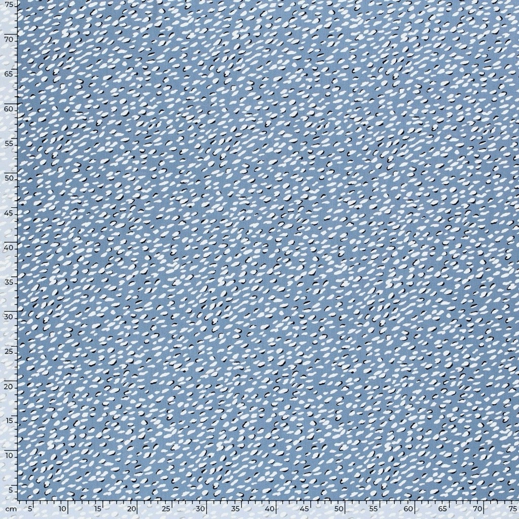 Whispered Dots Bamboo Poplin Fabric