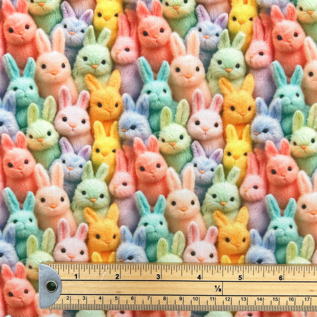 Little Bunnies Polycotton Fabric