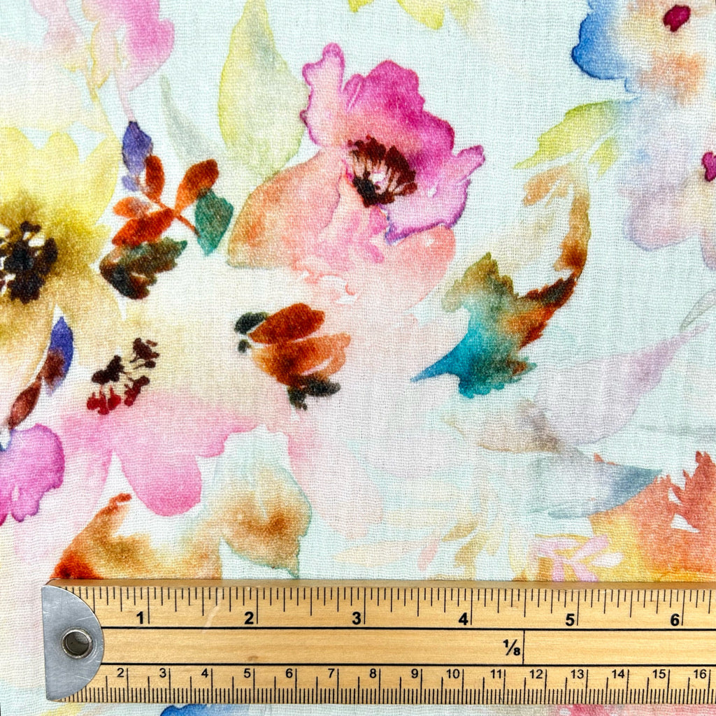 Spring Burst Double Gauze Fabric