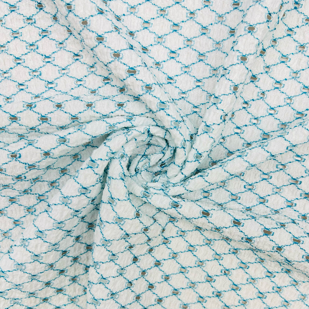 Airy Prism Knitted Fabric