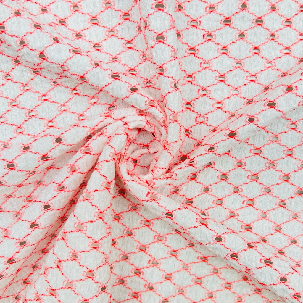 Airy Prism Knitted Fabric