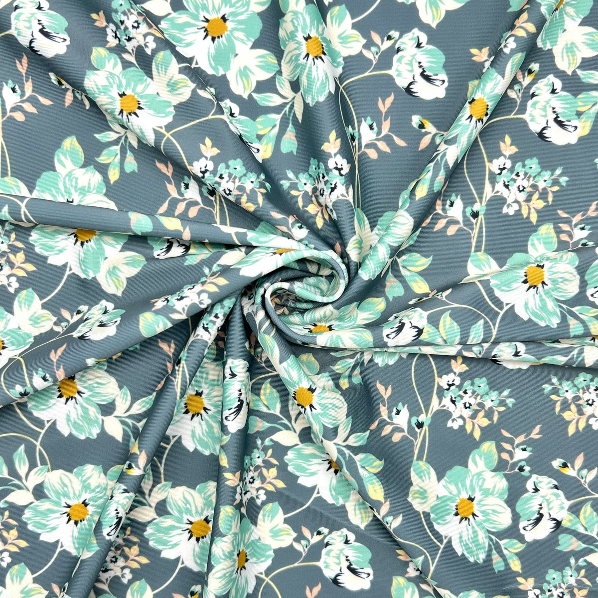 Wildflower Grace Swimwear Jersey Fabric