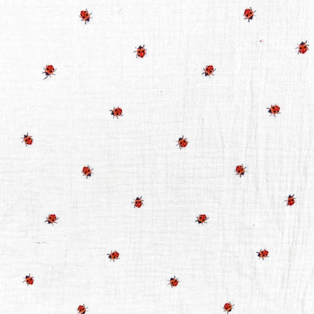 Ladybird Lane Double Gauze Fabric