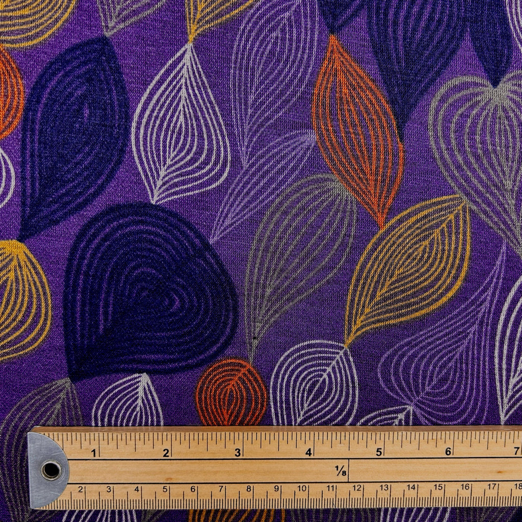 Vivid Vines Digital Modal-Touch Jersey Fabric