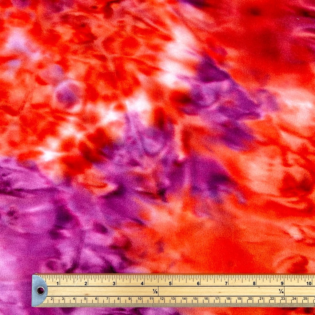 Sea Tones Stretch Velvet Fabric