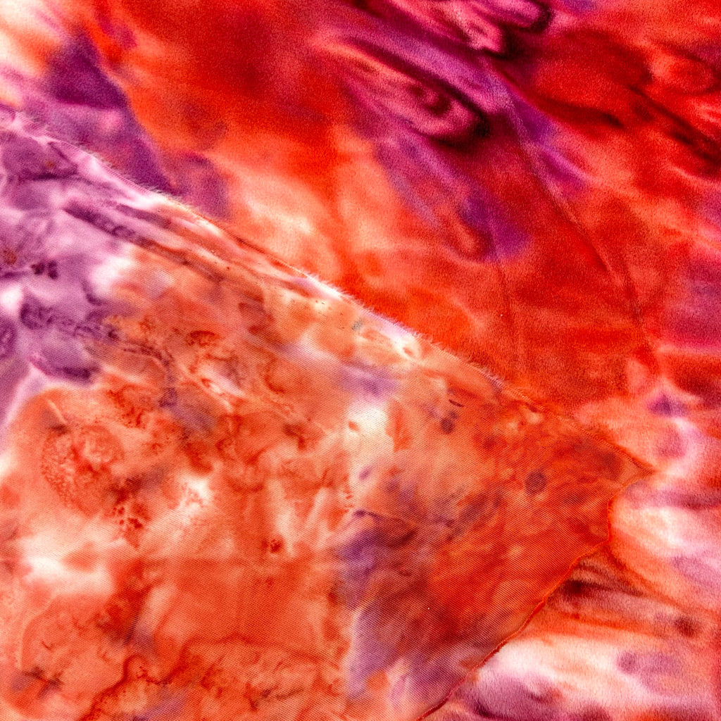 Sea Tones Stretch Velvet Fabric