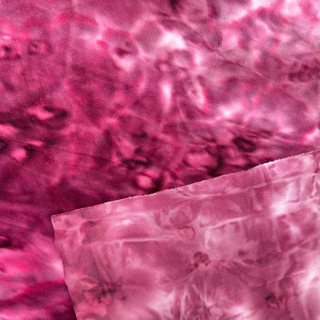 Shadow Flow Stretch Velvet Fabric
