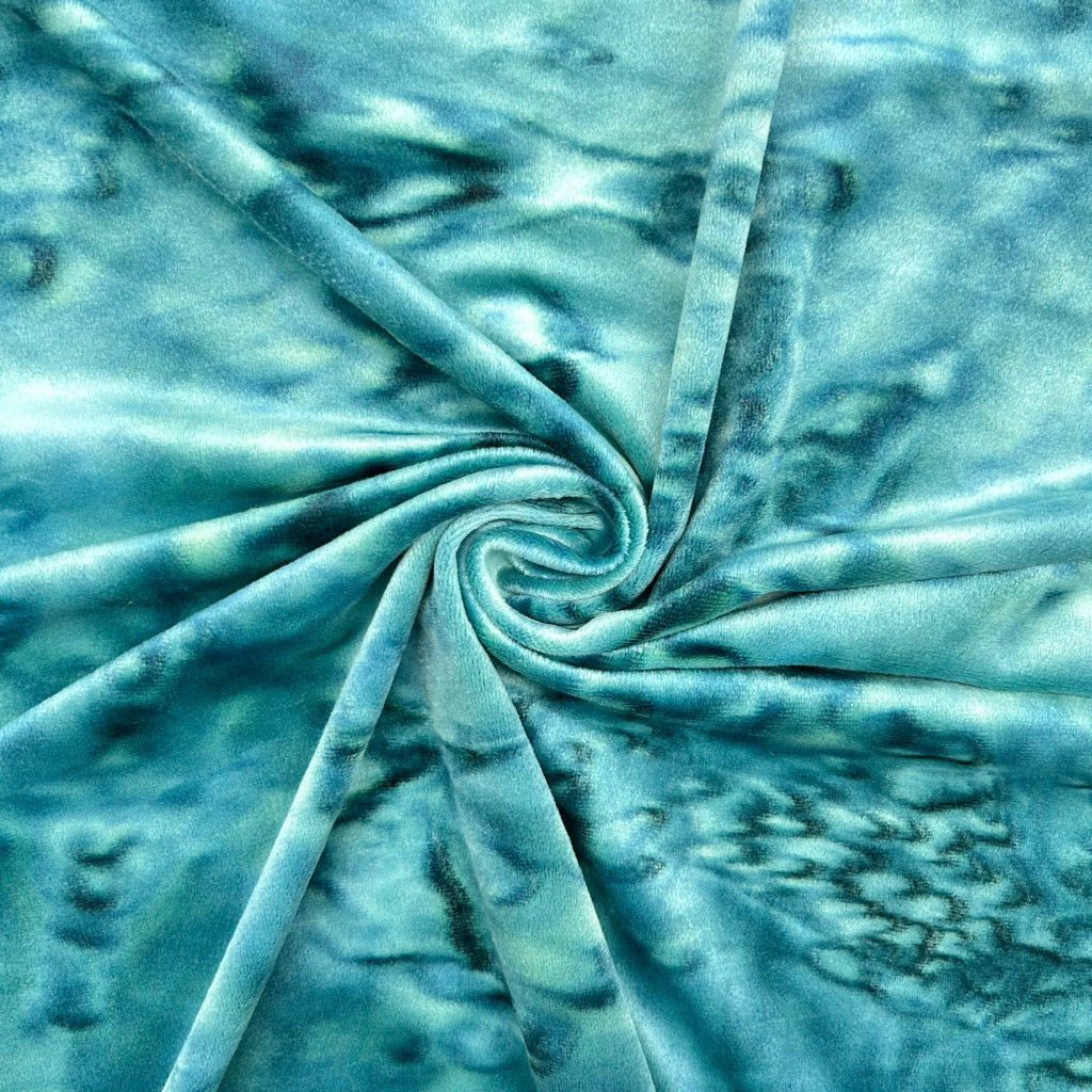 Shadow Flow Stretch Velvet Fabric