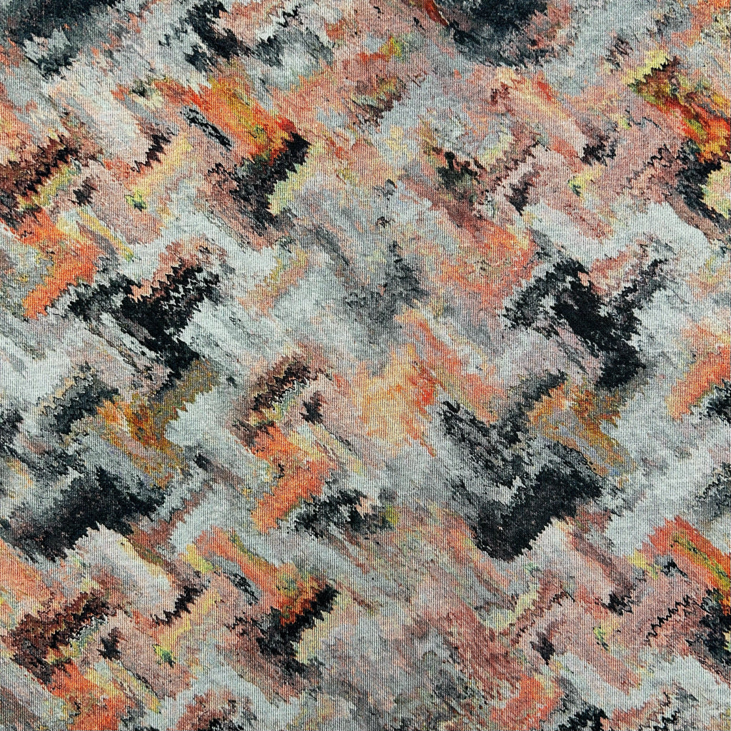 Pixel Storm Digital Modal-Touch Jersey Fabric