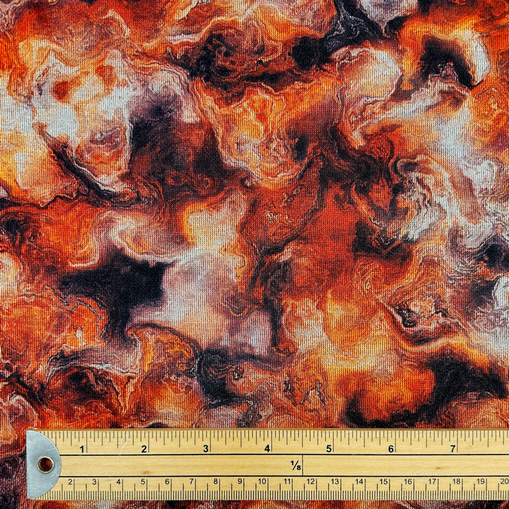 Burning Cloud Digital Modal-Touch Jersey Fabric