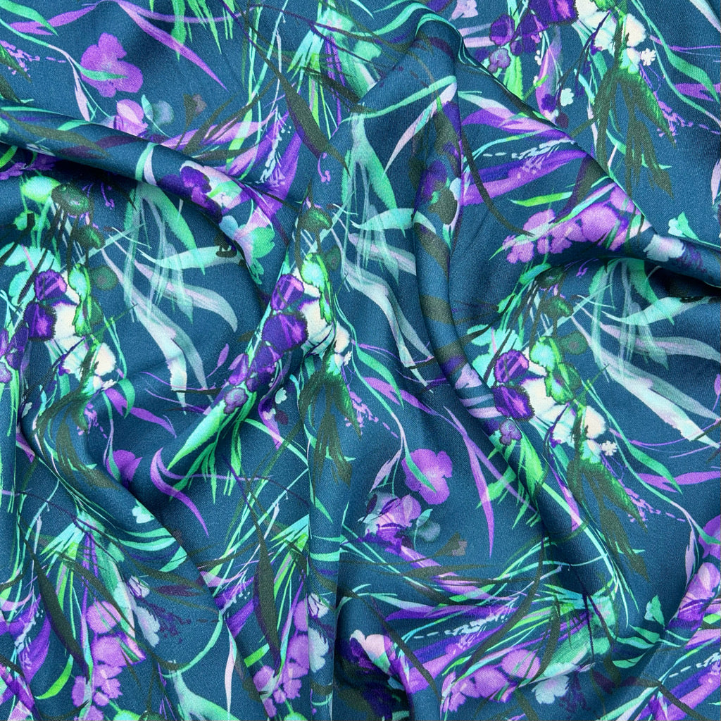 Harvest Glow Viscose Fabric