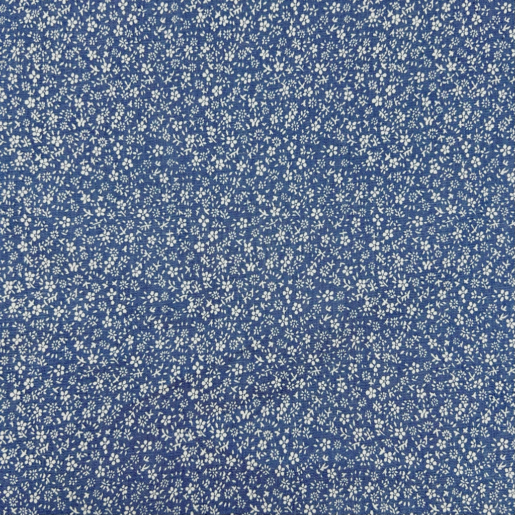 Little Sprigs Chambray Denim Fabric