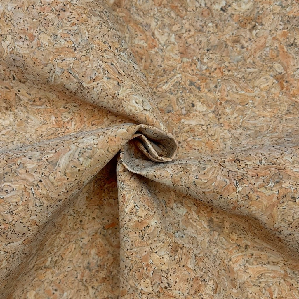 Natural Fleck Cork Fabric