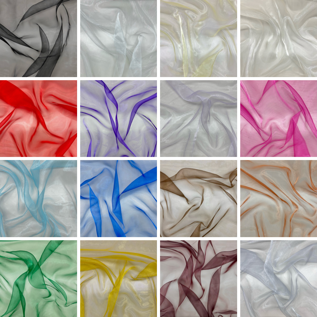 Plain Organza Fabric