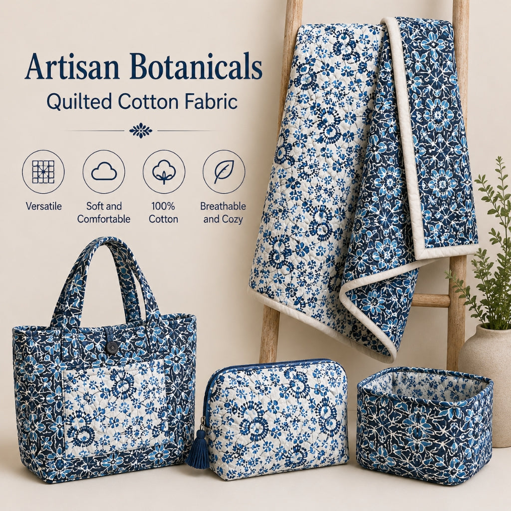 Artisan Botanicals Quilted Cotton Fabric