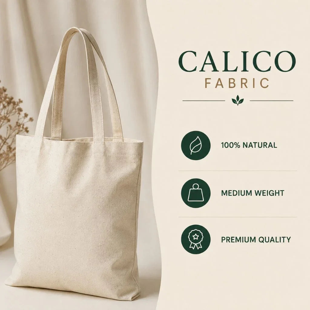 Buy Calico Fabric for Sewing, Dressmaking & Crafts - Pound Fabrics