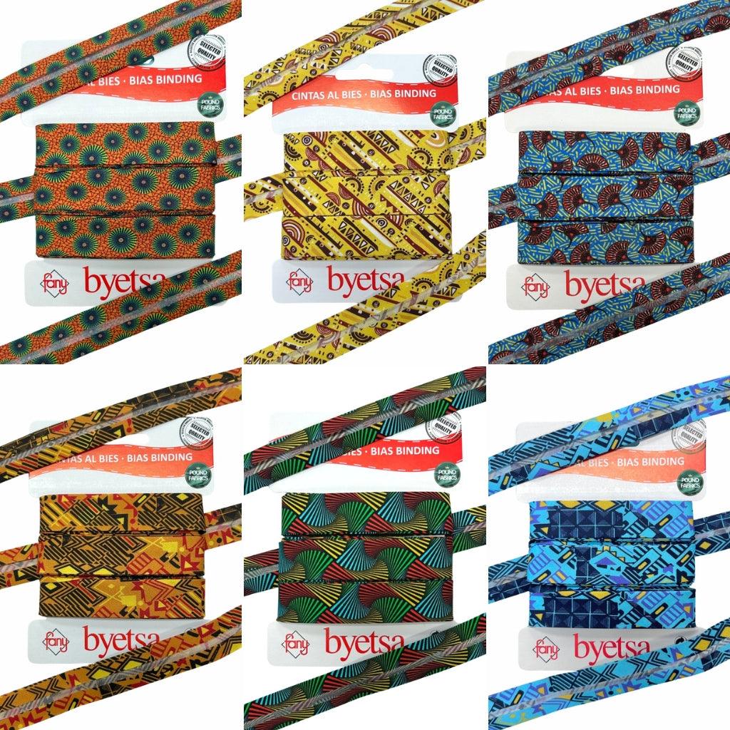 Ethnic Prints Cotton Bias Binding Tape - 5 metres