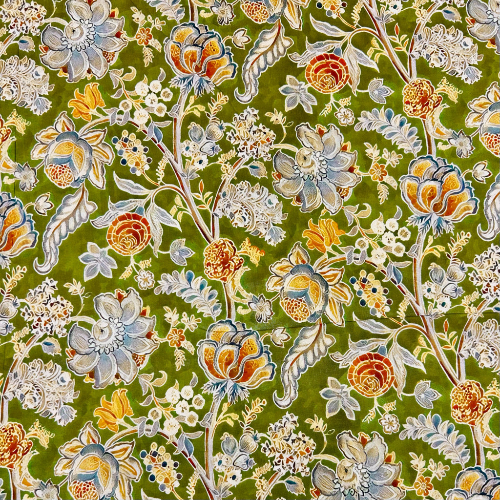 Vintage Botanicals Cotton Lawn Fabric