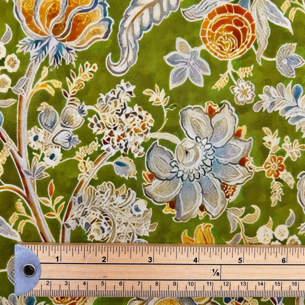 Vintage Botanicals Cotton Lawn Fabric