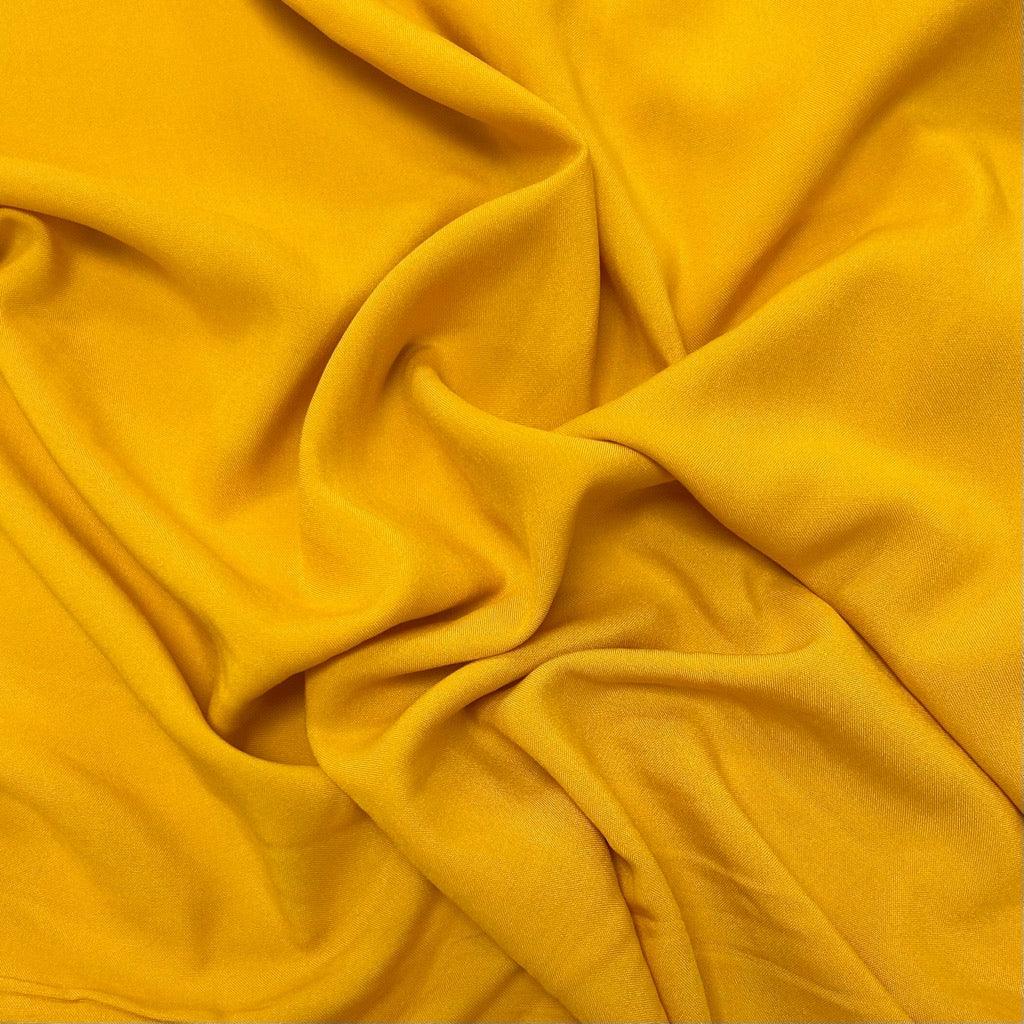 Mixed Shades Yellow/Gold Viscose Fabric - Pound Fabrics