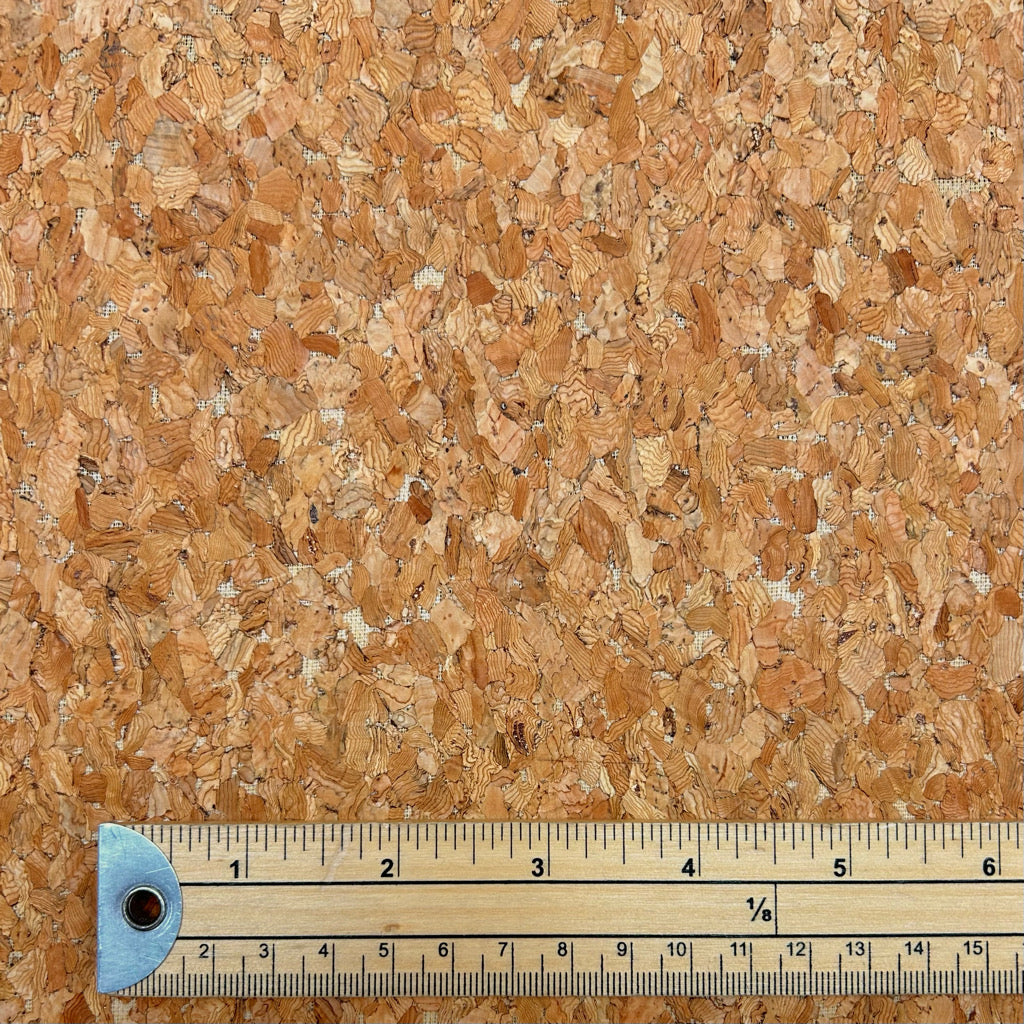 Warm Grain Cork Fabric