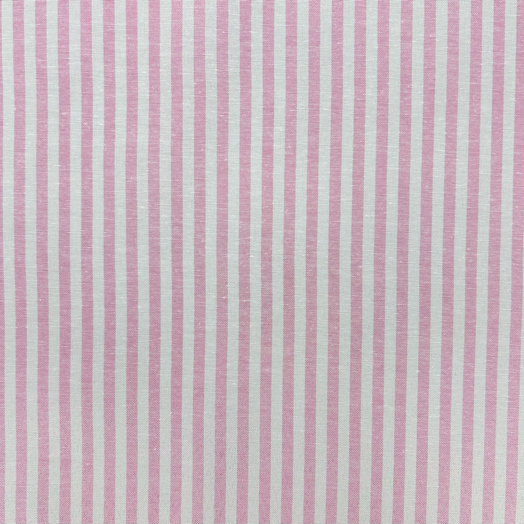 Yarn Dyed Striped Linen Blend Fabric