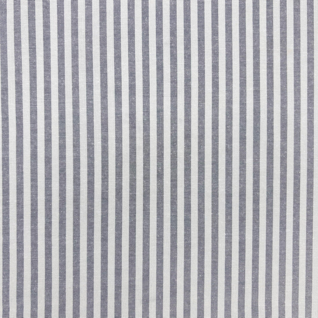Yarn Dyed Striped Linen Blend Fabric