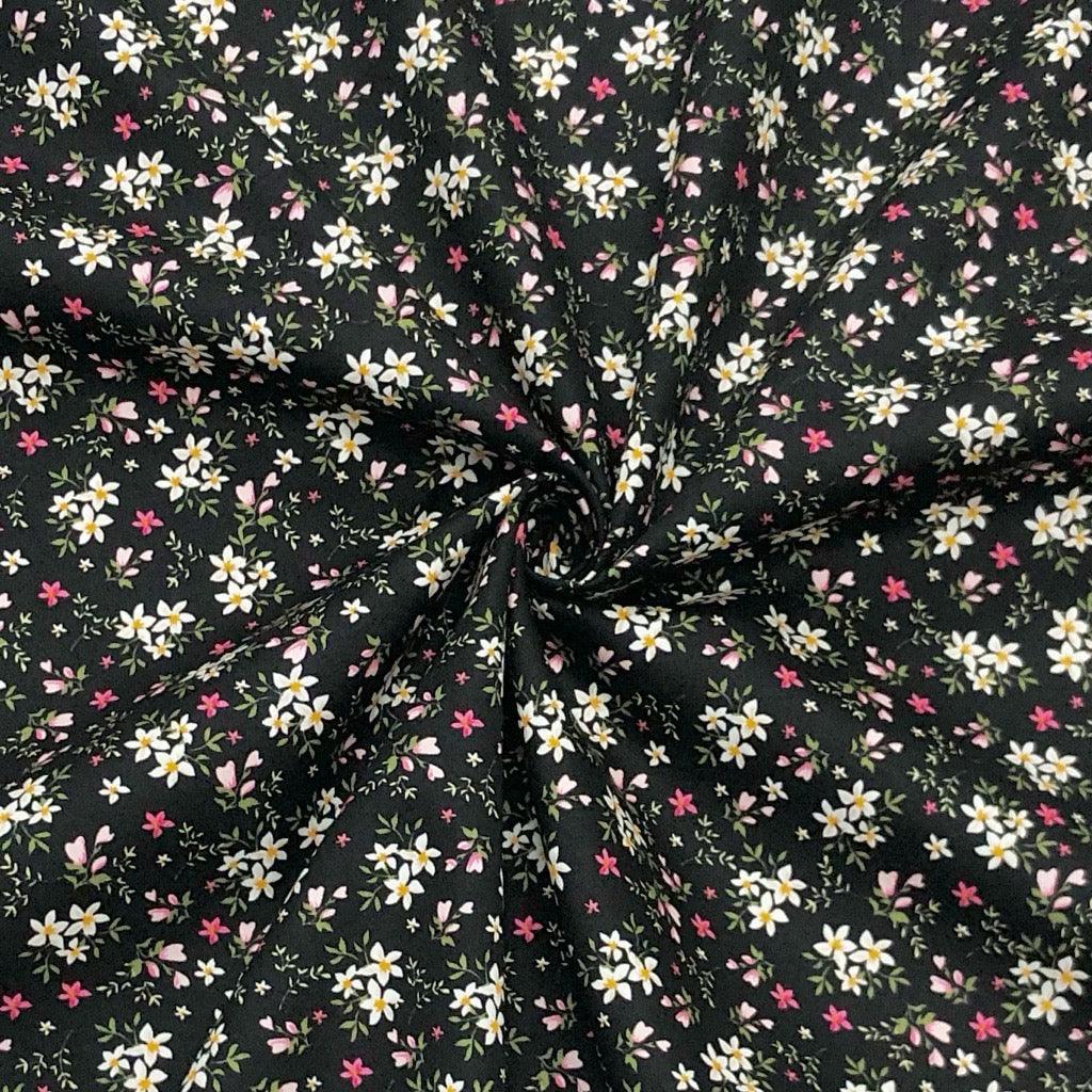 Floral Fabric 100% Cotton, Floral Design, Flower Fabric, Garden Floral Floral Fabric 100% Cotton, Floral Design, Flower Fabric, Garden Floral