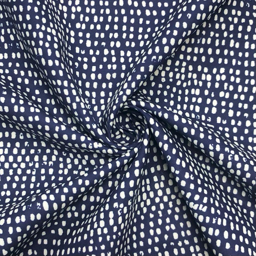 All Over Spots Cotton-Touch Polyester Fabric - Pound Fabrics