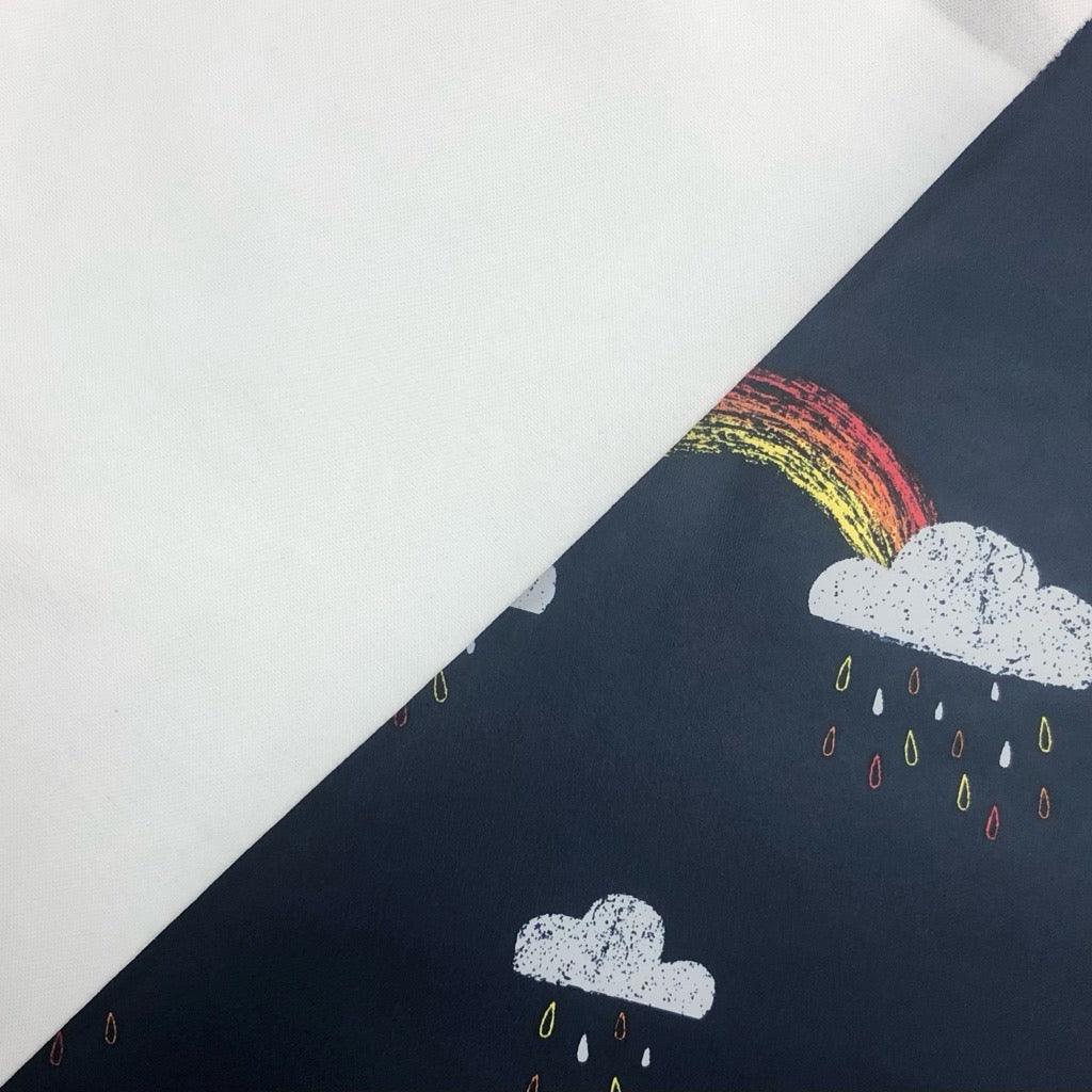 Rainbows Water Repellent Raincoat Fabric - Pound Fabrics