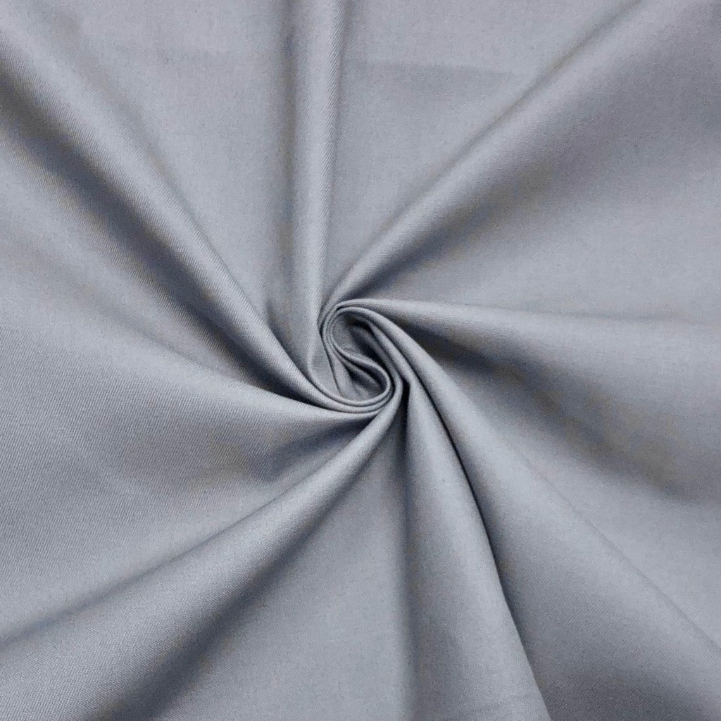 Plain Polycotton Gabardine Twill Fabric - Full 30m Roll