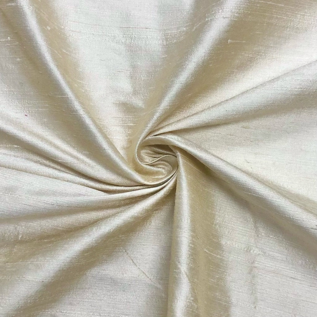 Plain 100% Silk Dupion Fabric
