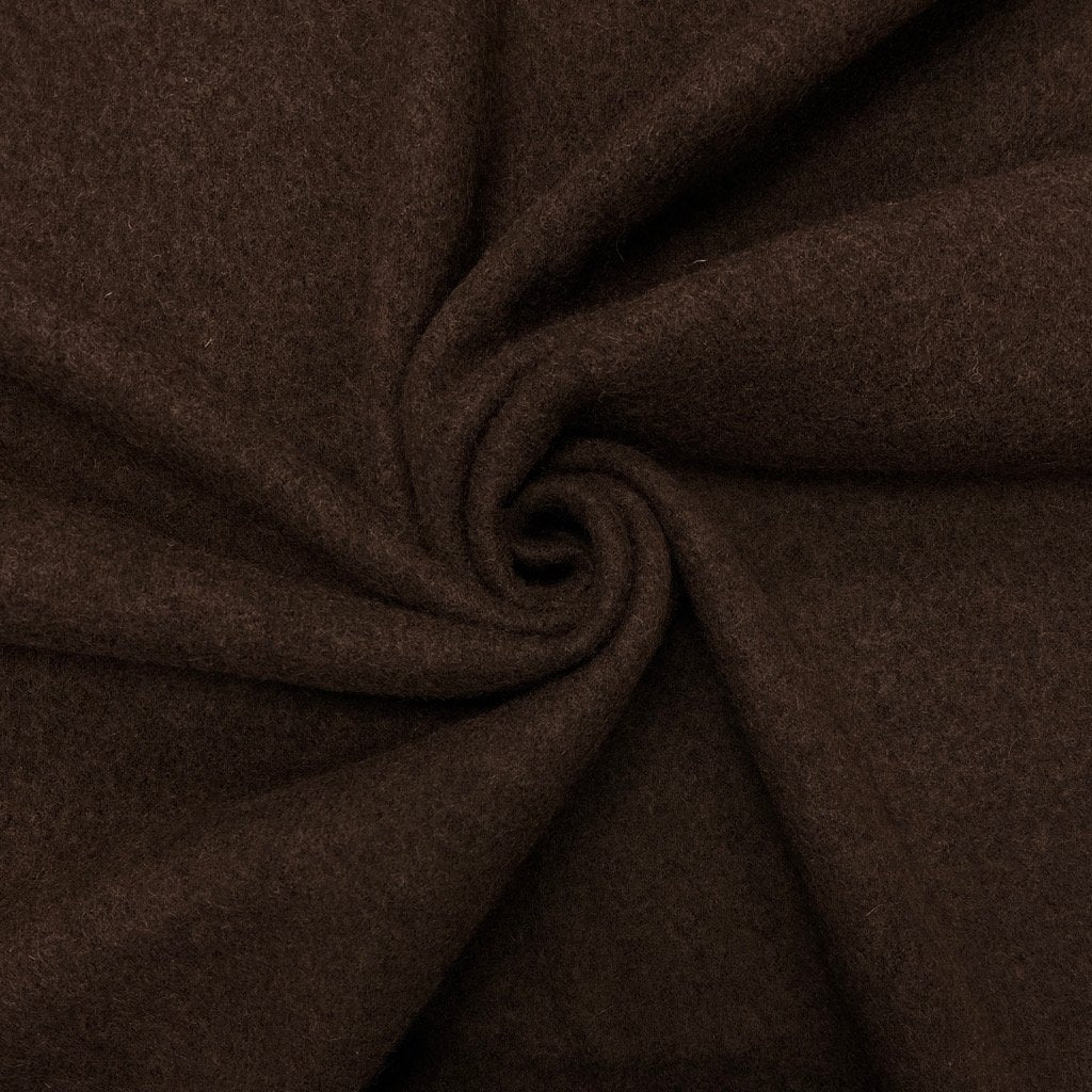 Plain 100% Boiled Wool Fabric (6581856665623)